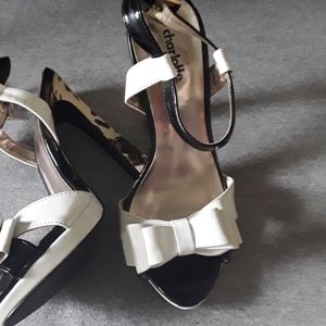 High heel shoes